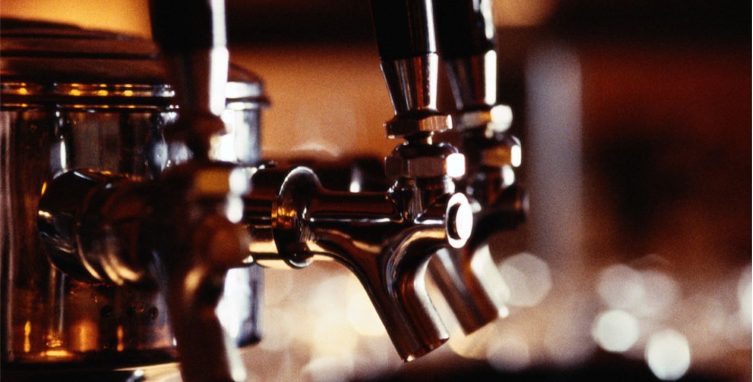 image of a bar tap